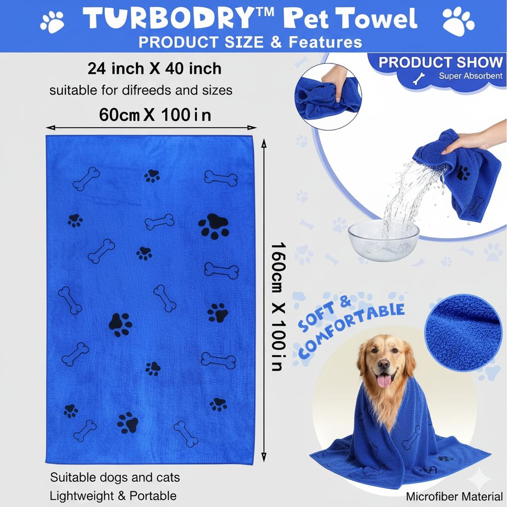 TurboDry™ Pet Towel
